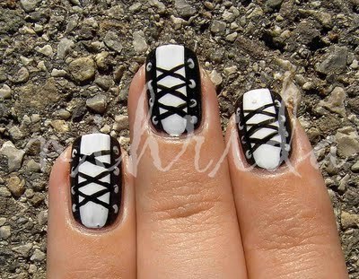 slideshow redonculous nail art scary fancy nail polish